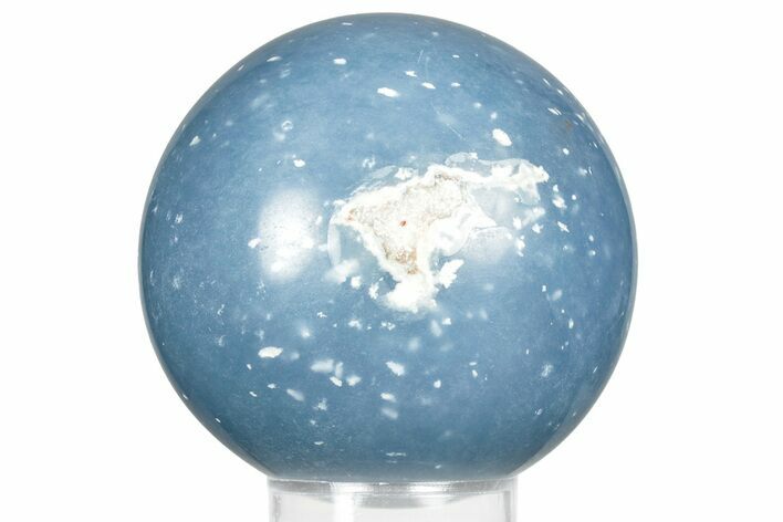 Polished Angelite (Blue Anhydrite) Sphere - India #359838